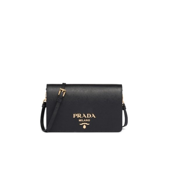 Prada Saffiano Leather Mini Bag (Pre-owned) (New) - Picture 1 of 9